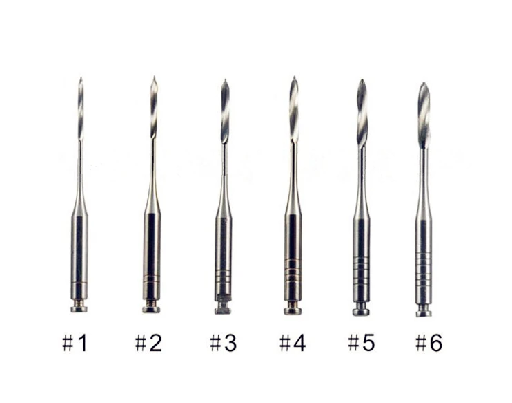 6pcs/pack Dental Endodontic Peeso Reamers Largo Drill endo files Root Canal Instruments 32mm