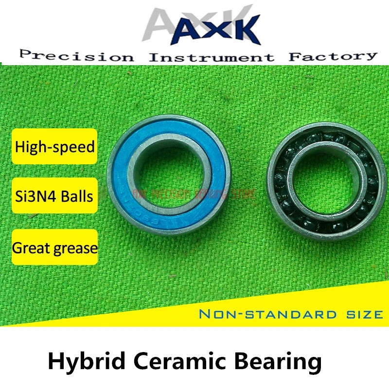 24377 Hybrid Ceramic Bearing 24x37x7mm Abec-3 ( 1 Pc ) Bicycle Hub 24377rs Si3n4 Ball Bearings 24377-2rs Mr24377 H7 2rs