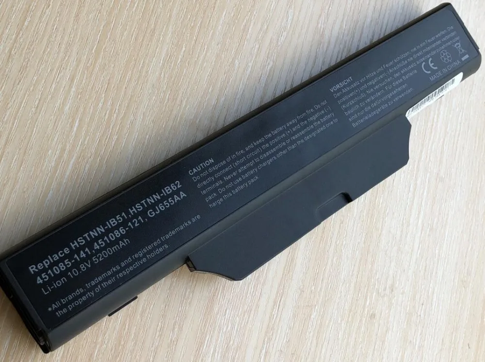 Laptop Battery For COMPAQ 550 610 615 6720 6730  6820 6830S  451086-161 451568-001