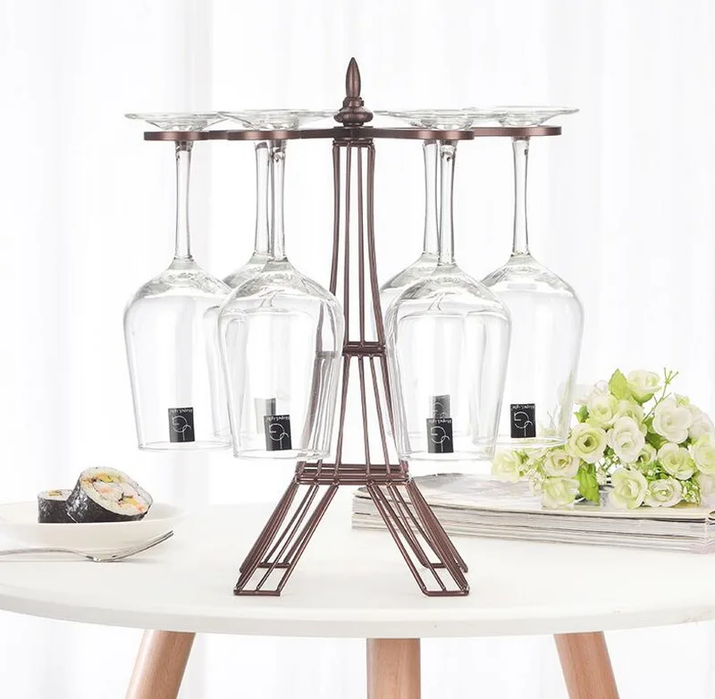 Creative Bar Decoration Glass Rack Wine Glass Hanger Set Wine Goblet Holder