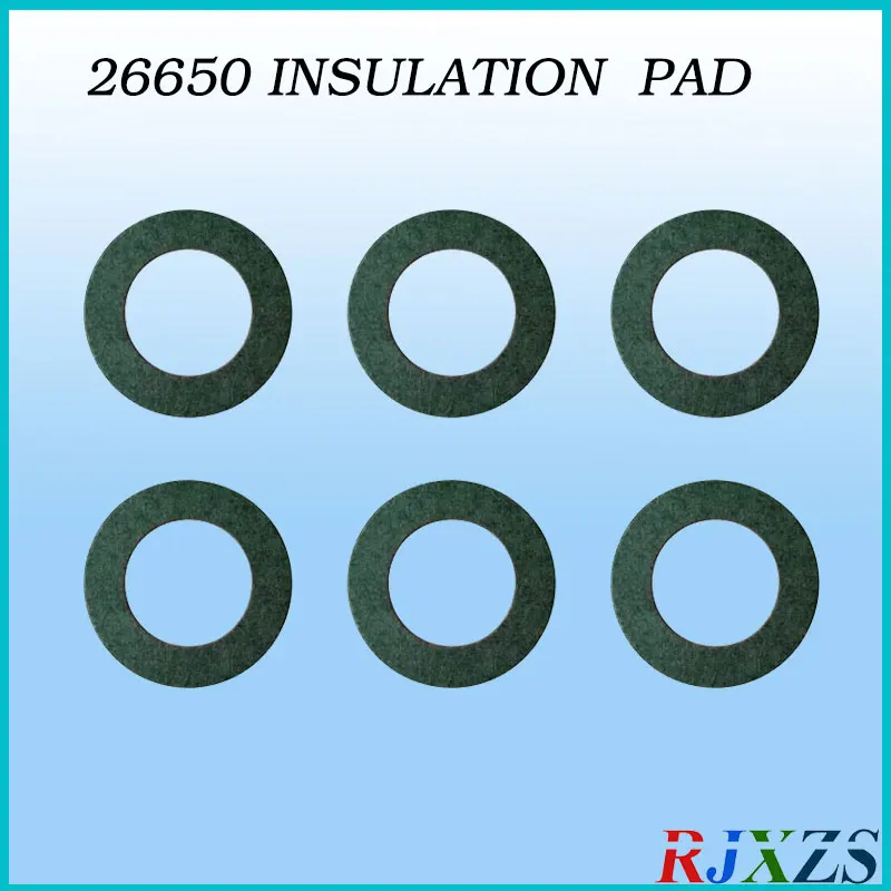 10PCS/A Lot 26650 Insulating Battery Protection Pad Paper