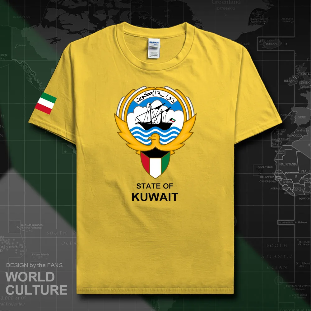 Kuwait Kuwaiti men t shirt 2019 jerseys nation team tshirt cotton t-shirts Printed tees country flags al-Kuwait KWT clothing 20