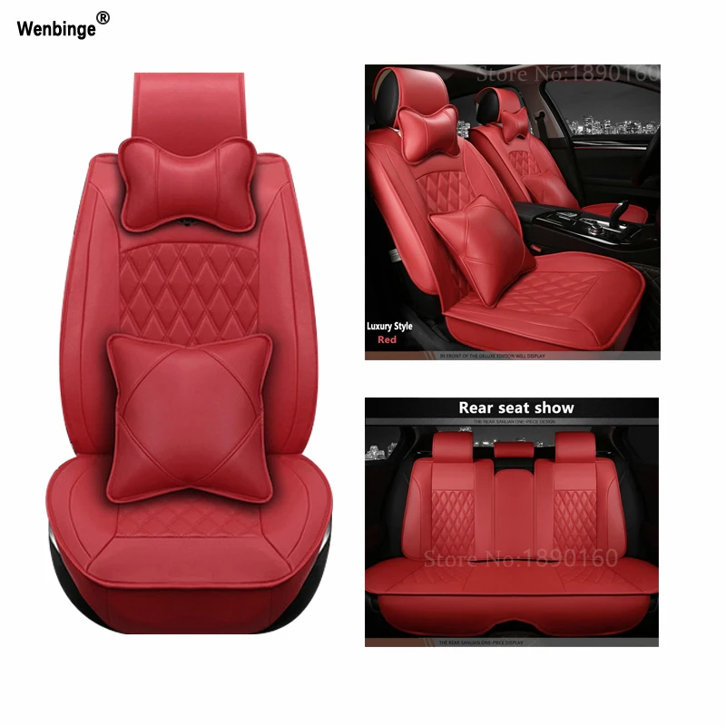 

Universal PU Leather Car seat cover for hover all models H1 H2 H3 H5 H6 H8 H9 M1 M2 M4 car accessories car styling car stickers