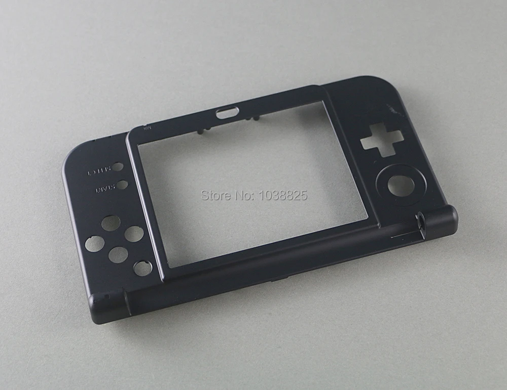 

10pcs/lot For Nintendo New 3DS XL Replacement Hinge Part Black Bottom Middle Shell/Housing Case frame