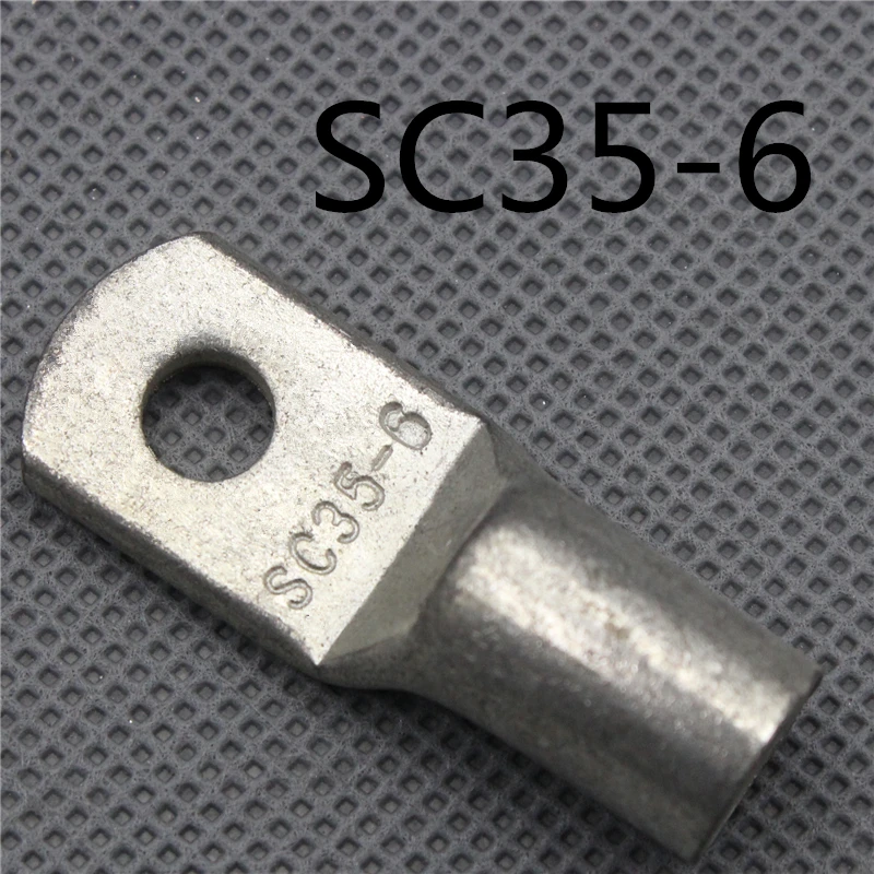 1piece SC(JGK)35-6 tinned copper cable lugs crimp type Electric power fittings equipment contact B type