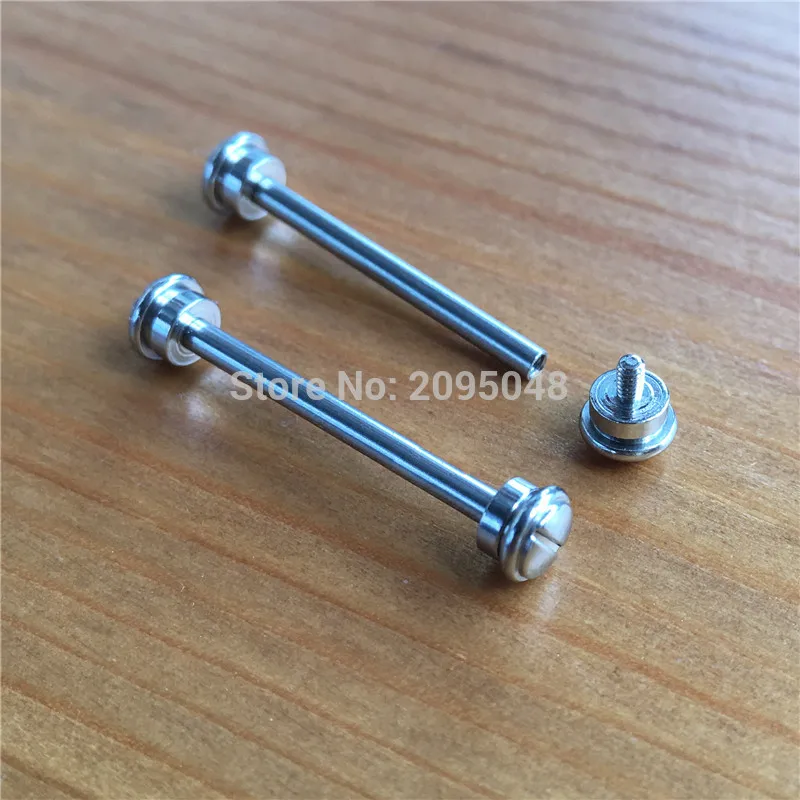 Imagem -03 - Aço Screw Tube Ear Bar para Guess Ver Gc-b1 X4400 Band