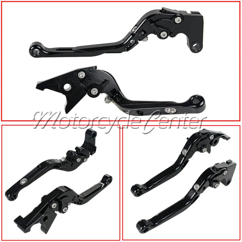 Motorcycle CNC Folding Foldable Extendable Brake Clutch Levers For Kawasaki Ninja 300R Z300 EX300  250R EX250 400 Z400 Z125