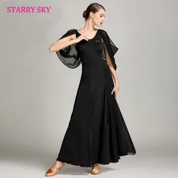 Ballroom Dancing Dresses Waltz Dresses For Women ballroom Dancing Clothes Foxtrot Flamenco Modern Dance Costumes Floating Yarn