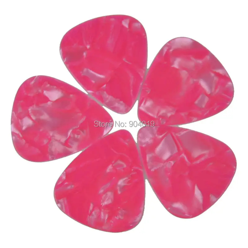 100pcs Thin 0.46mm Guitar Picks Plectrums Celluloid For Acoustic Guitar