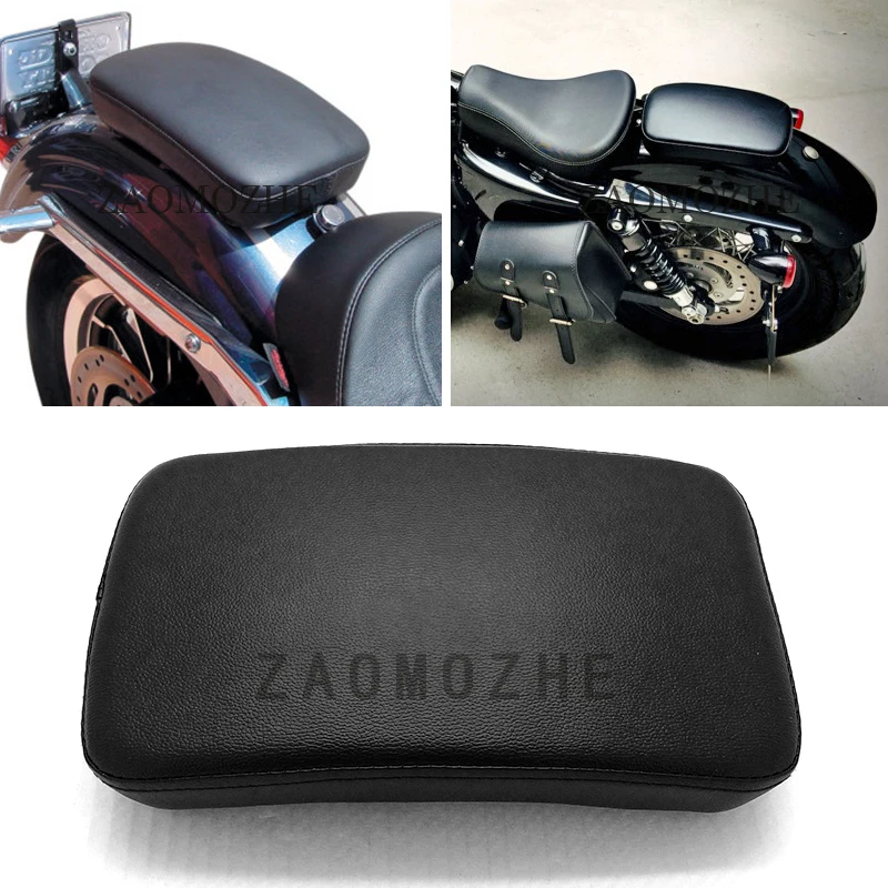 For Harley XL883 1200 X48 Motorcycle hot sale Retro modify style rear fender seat with sucker case