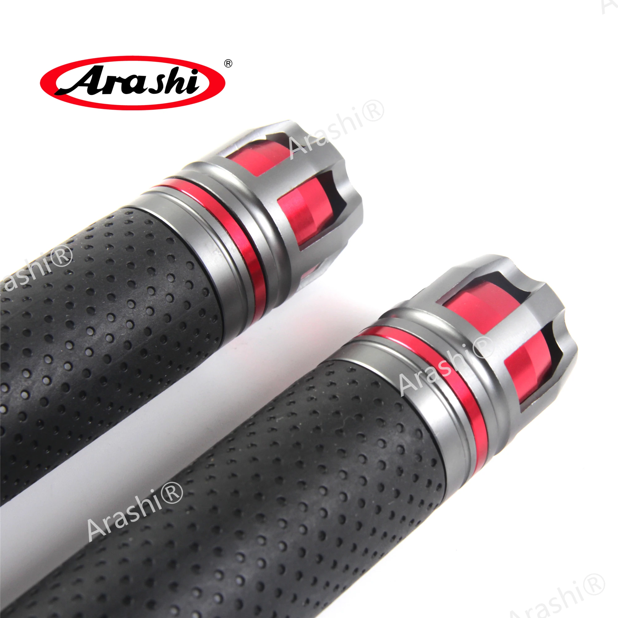 Arashi Universal Handlebar Grips Rubber Handle Grip Tube Motorcycle Accessories For Kawasaki Z800 Z900 Z1000 ZX10R ZX14R Z750