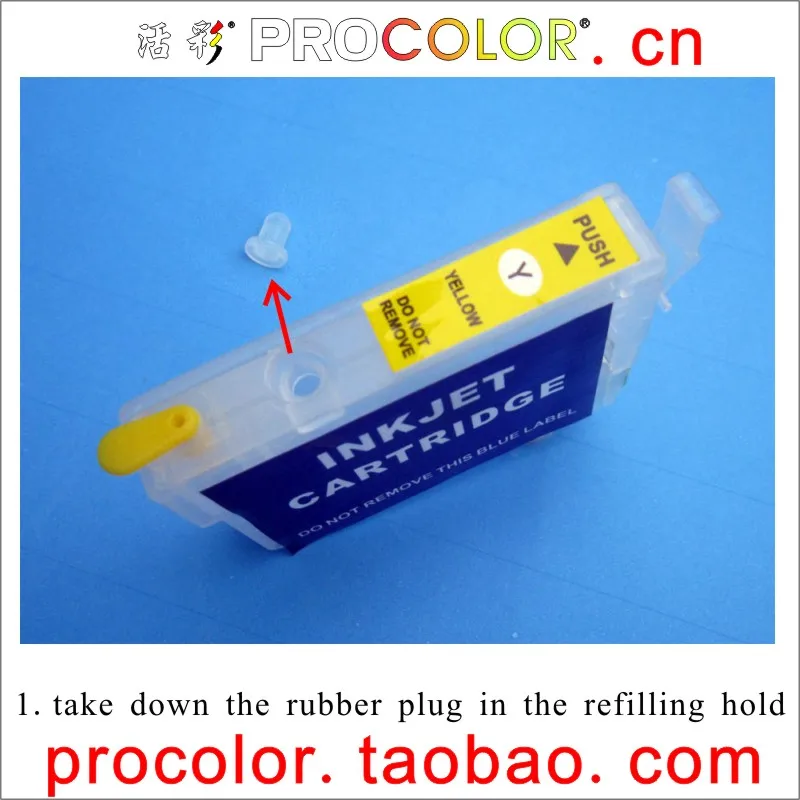 73N Full ink Refillable inkjet cartridges T0731N - T0734N for Epson Stylus C79 CX8300 CX5500 TX400 TX409 TX550W TX610 TX600FW