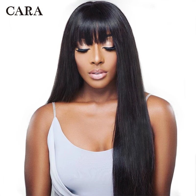 Straight Lace Frontal Human Hair Wigs Pre Plucked 360 Raw Virgin Hair Brazilian Wig Lace Front Wigs With Natural Baby Hair CARA