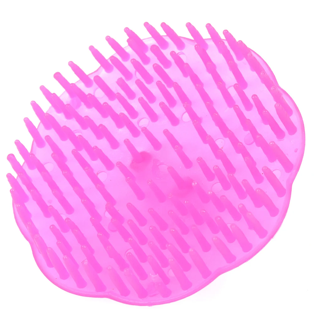 1PC Plastic Shampoo Washing Hair Massager Comb Scalp Shower Body Brush Random Color