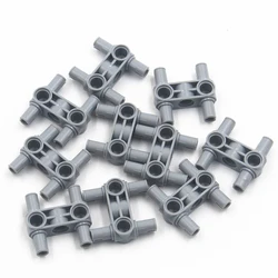Building Blocks Bricks MOC Technical Parts Connectors 10pcs BEAM 3 M. With 4 SNAPS Compatible with Lego for Kids Boys Toy 48989