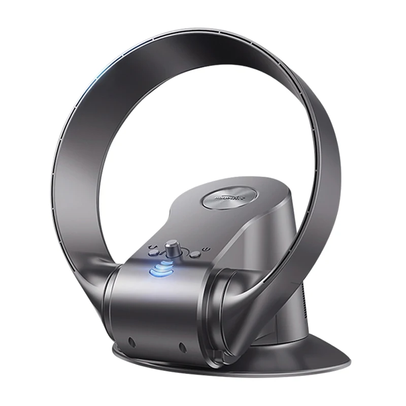 Electric Fan Ceiling Silent Ventilador Folding Fan Ventilateur Variable Speed Non-blade Fans Home Office Bladeless Fanner