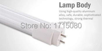 Super Brightness T8 led Tubes 600mm 10W SMD 2835 Led Bulbs lights Fluorescent Tubes AC85~265V Constant Current  free shipping