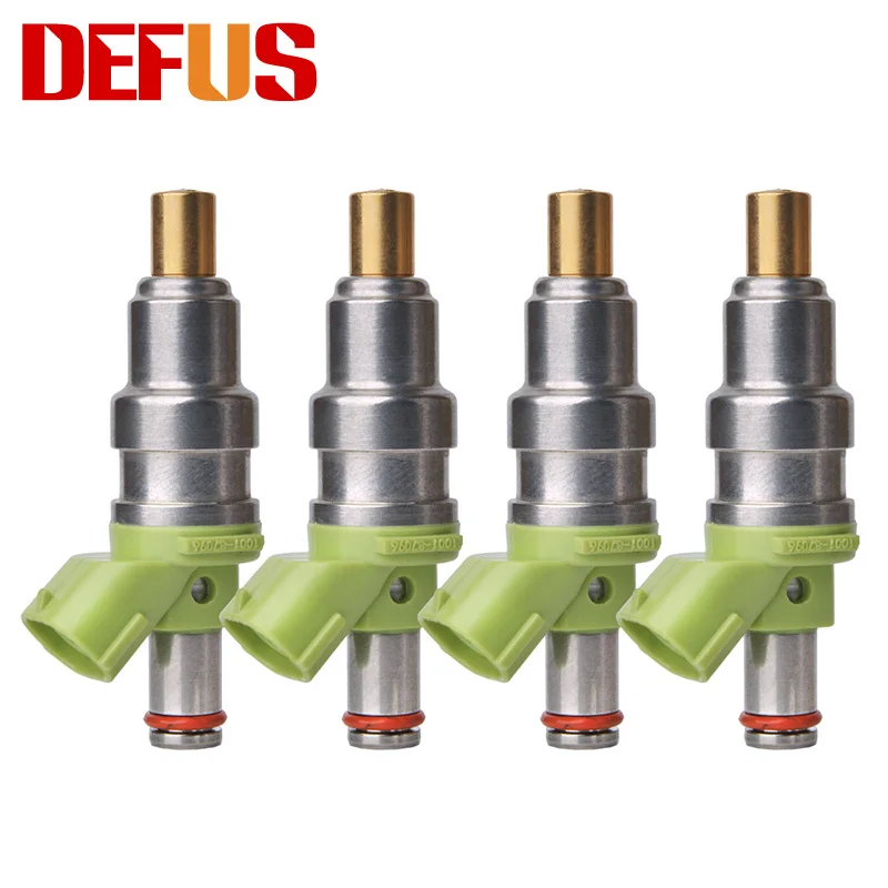 

High Quality 4pcs Fuel Injector High Flow Matched 1000CC OEM 1001-87096 For Nissan Skyline GT-R 200SX Lancer Evo 1 -9 RX-7 4G63