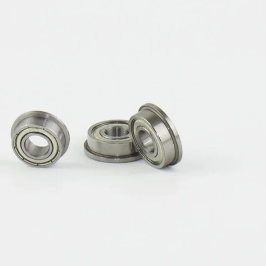 500pcs/lot F623ZZ F623Z F623 Z ZZ F623-ZZ 3x10x4mm flange deep groove Ball Bearing Miniature Mini 3*10*4 mm