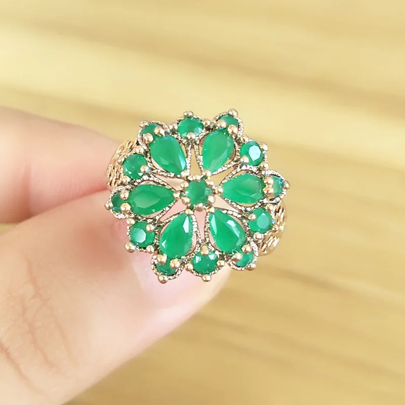 

Delicate Wedding Party Silver Color Jewelry Zircon Rings For Women With Stone Cubic Zirconia Jewelry Christmas Gifts