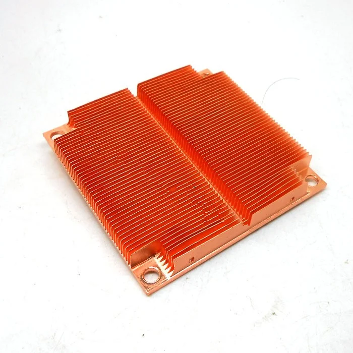 Pure copper heat sink block 81*80.5*12mm billet copper radiator