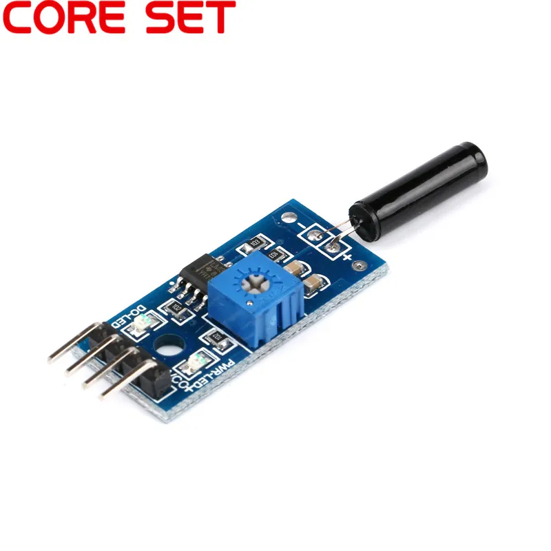 10pcs Vibration Switch Detection Sensor Module 3.3V-5V SW-18015P