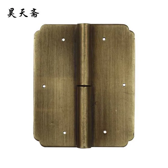 

[Haotian vegetarian] antique Ming and Qing furniture copper fittings / copper hinge / hinge / shake skin HTF-011