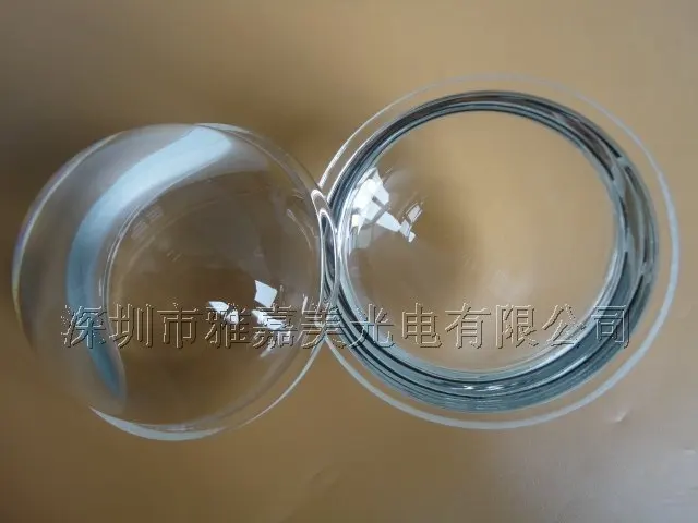 Wholesale - Bump diameter 78MM lens optical glass lens of high power LED concave convex lenses