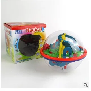 Fancy a laberinto ball toys, Bola de inteligencia orbital 3 d, juguetes educativos para niños. Laberinto toyGifts para niños, bola mágica