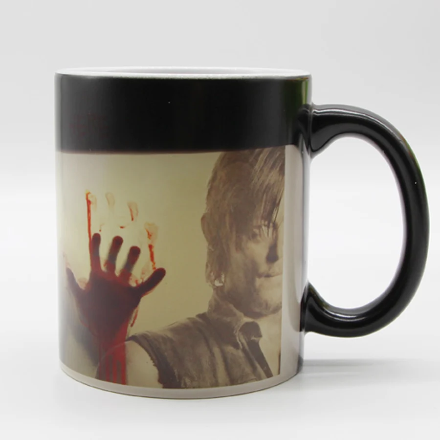 Zombie Magic Coffee Mug, Heat Sensitive Tea Mugs, 7 Designs, Drop Shipping, New, Drop Shipping