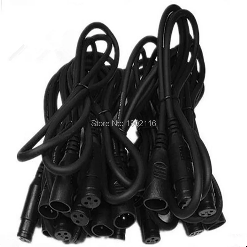 10pcs/lot DMX Cables 1-10 Meters Length 3-pin Signal Connection DMX Cable For LED Stage Lights, 3 Core DMX Signal Line