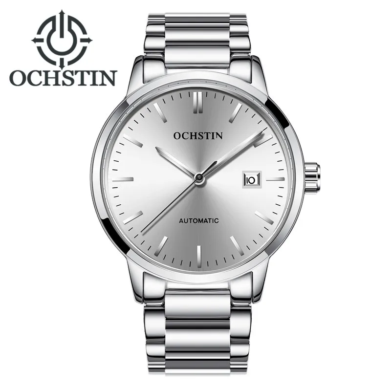 OCHSTIN Luxury Brand Fashion Sports Mechanical Watches Leather Strap Men's Automatic watches Horloges Mannen reloj hombre