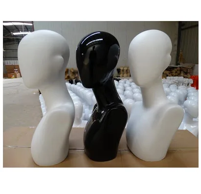 Free Shipping! New Wig Head Mannequin Fiberglass Female Mannequin Head Hot Sale