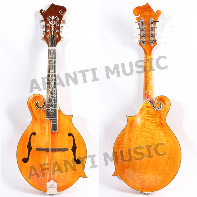 

Afanti Solid Spruce top / Flamed Maple Back & Sides / Afanti Mandolin (AMB-210)