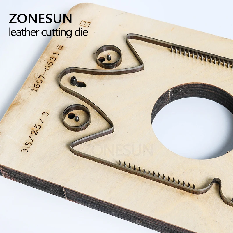 ZONESUN  Customized owl shape  coin pouches small coin purse minimalist wallet  Punching Cutting mold die animal Japanese steel