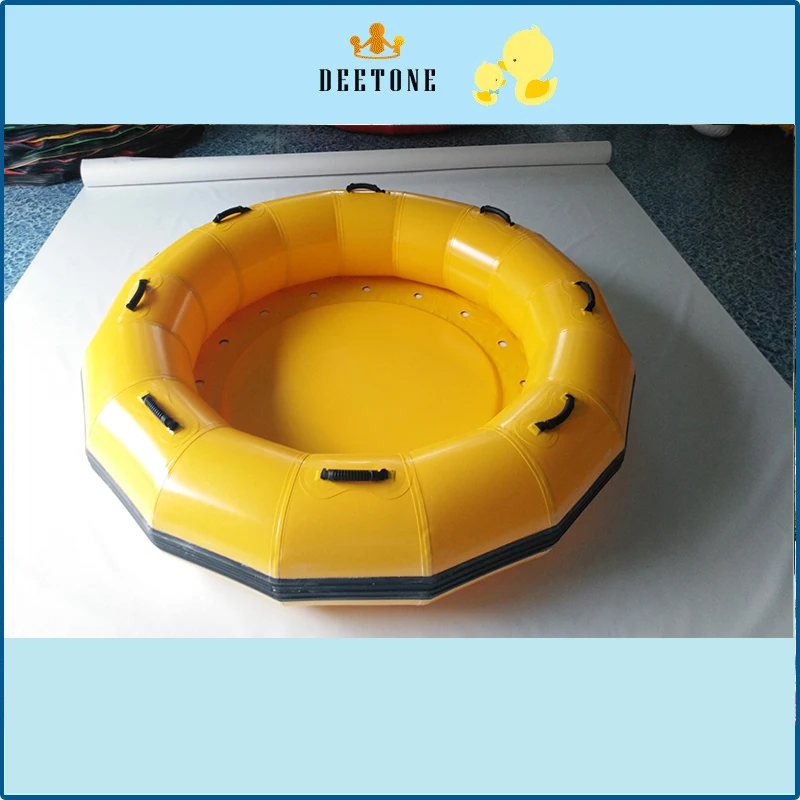 Factory wholesale water amusement park inflatable floating water spinner