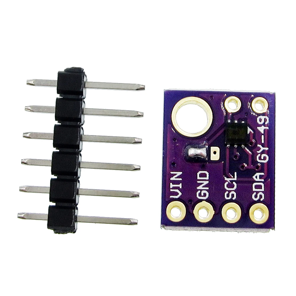 GY-49 MAX44009 Ambient Light Sensor Module with 4P Pin Header Module