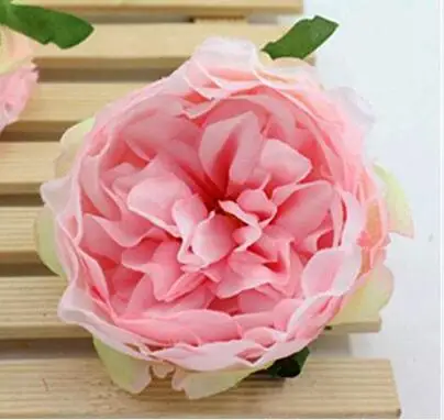 50pcs! wholesale artificial silk flower single rose heads nice fake camellia petals wedding decorative flowers DIY wall Floral