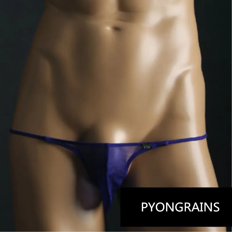2018 Men Thongs G-String Solid Underwear Fashion Panties High Quality Seamless T-back Strong Men Sexy Gay Men Underwear Tanga