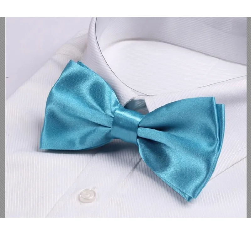 

turquoise blue bow tie gravata ties for men corbatas butterfly