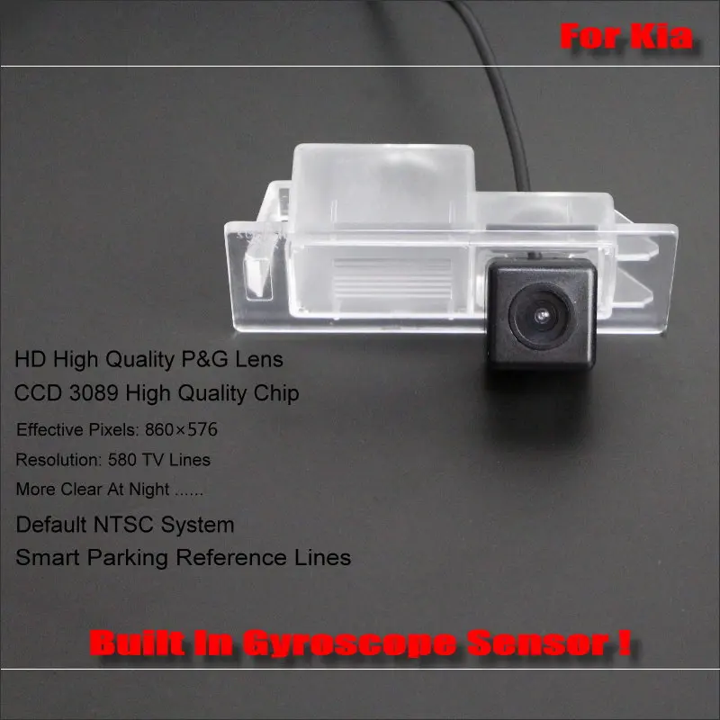 

For Kia Sorento L 2015 2016 Auto Rear Camera Backup Reverse NTSC RCA AUX HD SONY CCD Intelligent Parking Tracks CAM