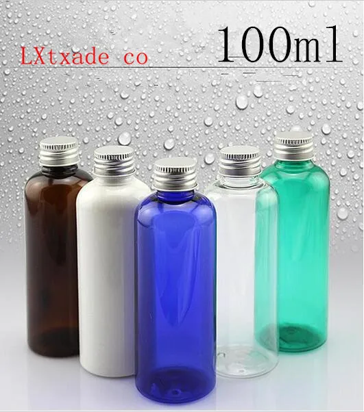 

100 ml Pink White Blue Plastic Bottle Wholesale Retill Originales Refillable Perfume Cosmetic Water Empty Coametic Containers