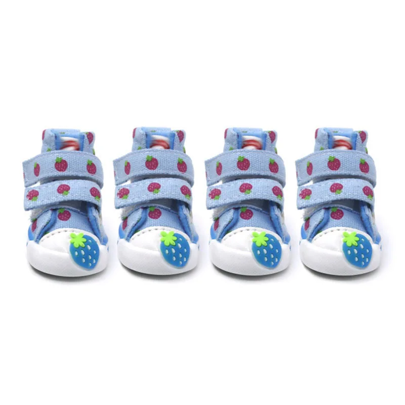 2 Paires Bottines Antidérapantes Pour Petit Chien – Taille 4-5, Semelle Accrocheuse, Laine D'agneau – Protection Neige, Froid, Abrasions - 9