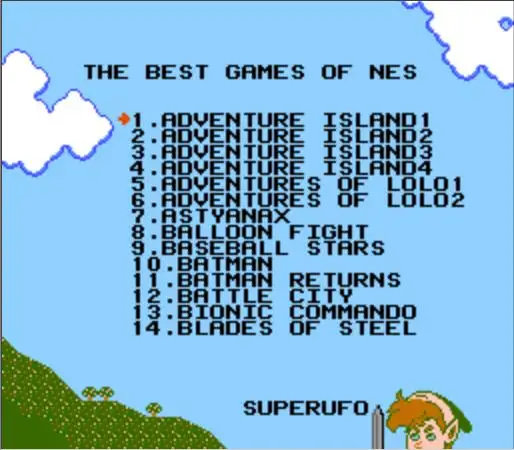 THE BEST GAMES OF NES 153 in 1 Game Cartridge for NES/FC Console