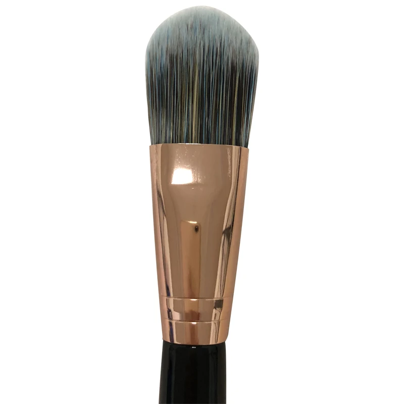 Artsecret Band 1PC Pro Foundation Brush Mask Brush Colorful Hair Rose Gold Ferrule Cosmetics Tool Makeup Brushes for Beauty