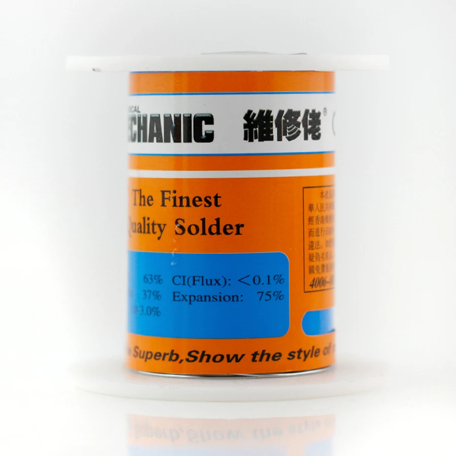 MECHANIC 100g Solder Silk low Temperature Rosin Flux Low Melting Point Solder Wire Soldering Tin BGA Welding