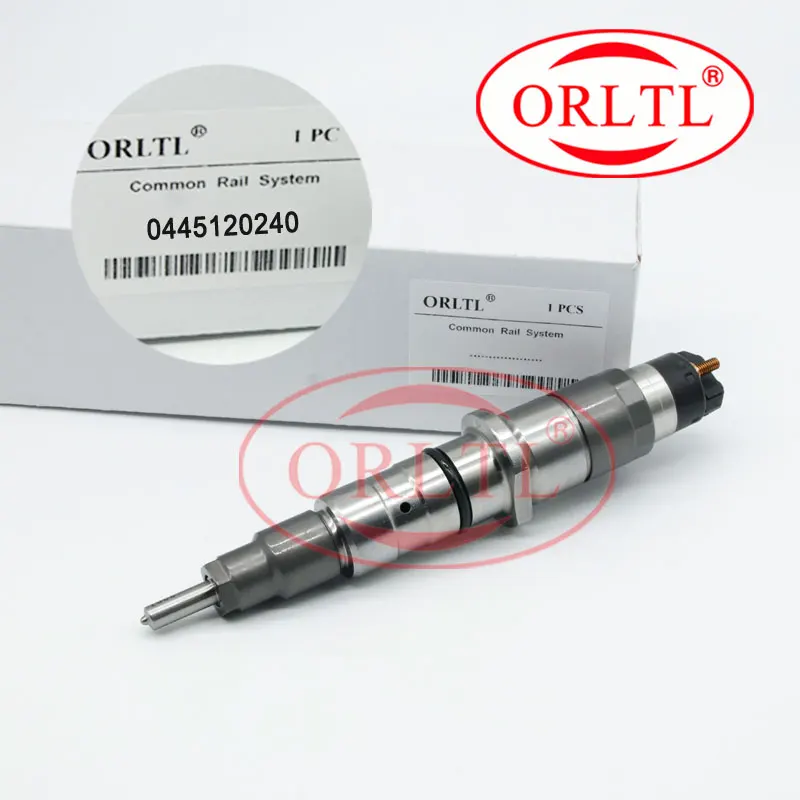 ORLTL Common Rail Spare Parts Injector 0445120240 Auto Fuel Inyection 0 445 120 240 Diesel Oil Injectors 0445 120 240