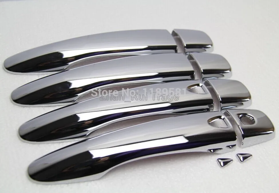 

Для Nissan Qashqai 2014 2015 2016, ABS хромированная дверная ручка, накладка с умным отверстием, автомобильные аксессуары, наклейки W4