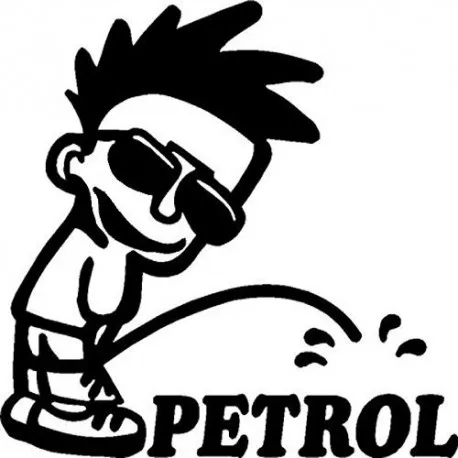 Petrol Boy Side Sticker Car Decal Waterproof Sticker Art Bumper Car Window Decor Pattern New T100