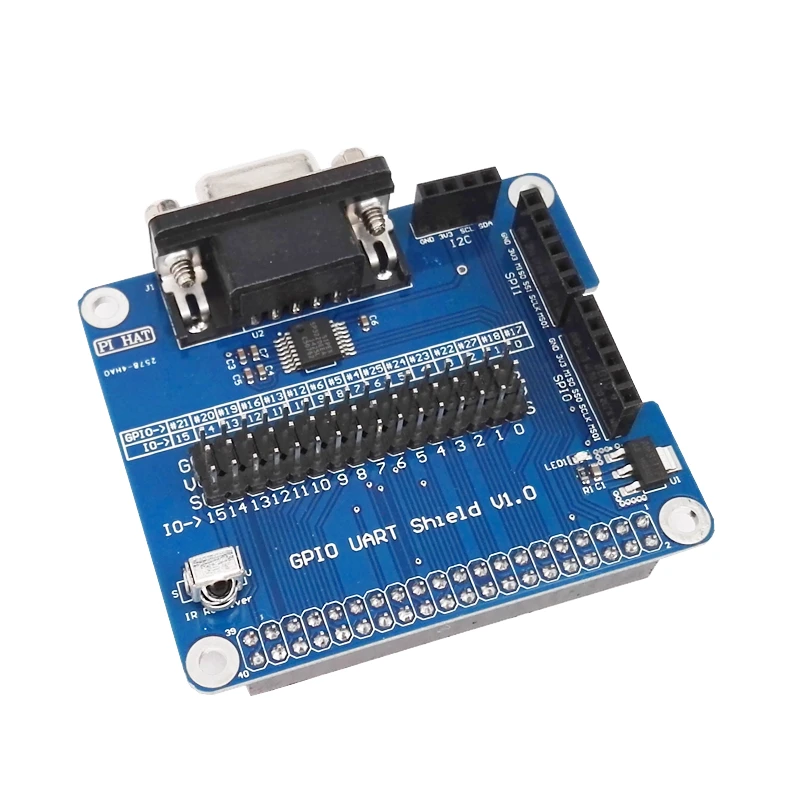 3B/2B B + GPIO UART Shie المسلسل ميناء درع لوح تمديد PCB تطوير للتحكم التوت Pi 3B/2B B +